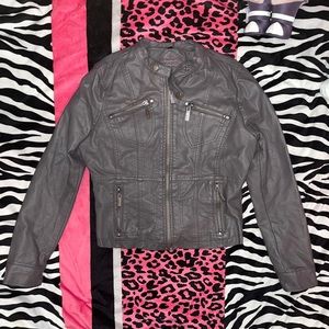 Dark grey utility style JouJou jacket